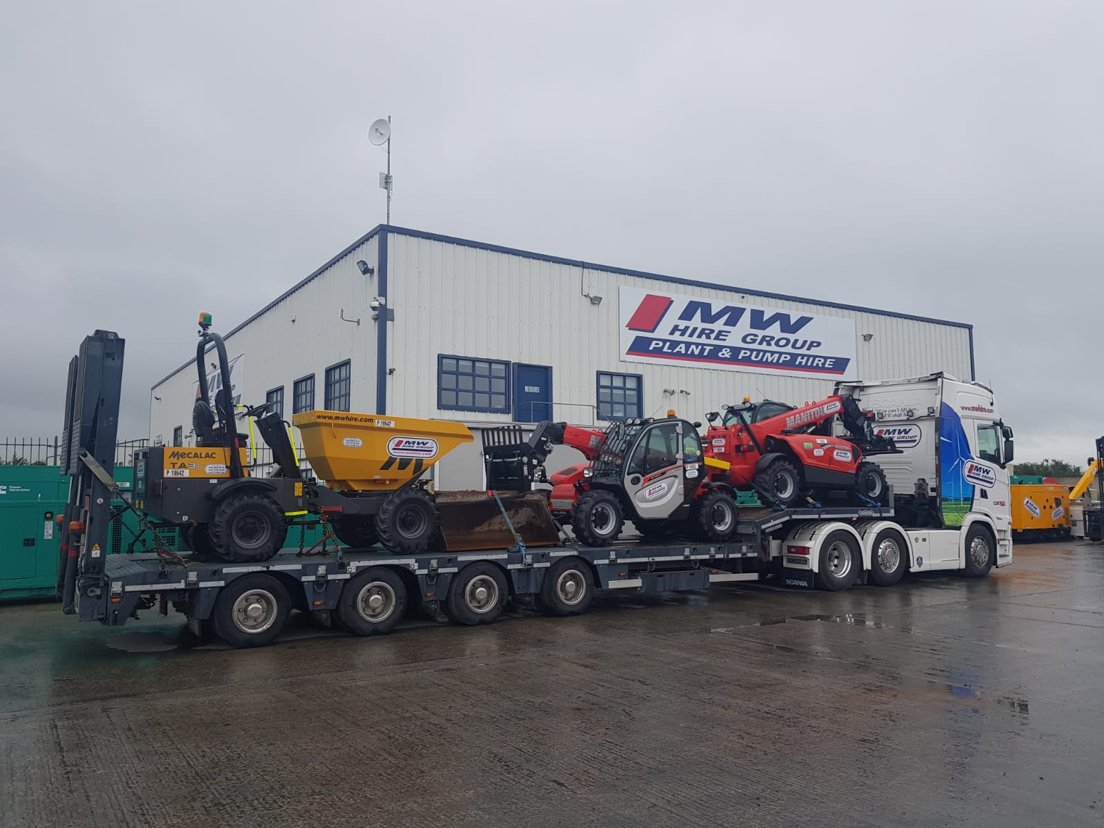 More new gear heading away on rental jobs